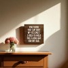 Slickblue Funny Memory Sign – 7x7 Wood Decor Funny Father Memory Quote – Great Gift for Dads or Sons, Color Options - 2 of 3