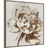 Amanti Art Golden Flower I  by Asia Jensen Framed Canvas Wall Art - 3 of 4