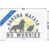 Trends International Disney The Lion King 1994 - No Worries Unframed Wall Poster Prints - 3 of 4