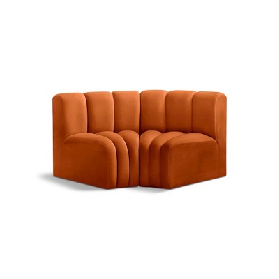Meridian Furniture,Arc Velvet Modular Sofa