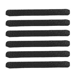 Unique Bargains Universal Self-Adhesive Bling Faux Crystal Car Door Handle Protector 6 Pcs - 1 of 4