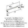 Amerock Cowrie Pull for Cabinets, Drawers, and Furniture - 3 of 4