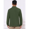 INSPIRE CHIC Men's Classic Solid Color Long Sleeves Basic Golf Polo T-Shirts - 3 of 4