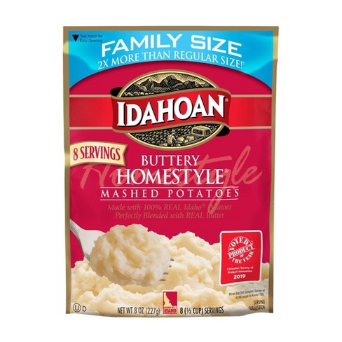 Idahoan Gluten Free Buttery Homestyle Mash Potatoes - 8oz - image 1 of 3