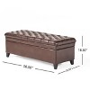 NicBex 50 Inch Storage Ottoman Bench with Legs for Bedroom,Entryway and Living Room - 3 of 4