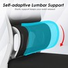 Lycvki Ergonomic Office Chair with Lumbar Support and Flip Armrest Rolling Wheels - 3 of 4