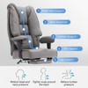 Efomao Big and Tall Office Chair 400lbs, PU Leather High Back Executive Office Chair with Footrest - 3 of 4