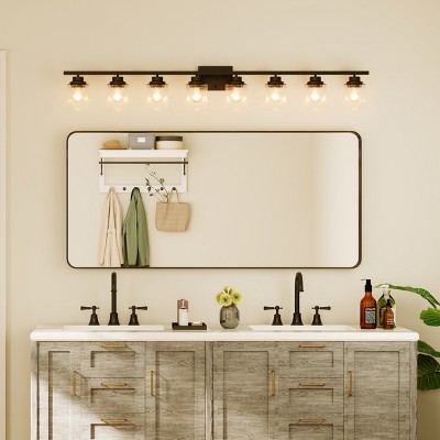Wall-Mounted Mirror Rectangle Bathroom Vanity Mirrors Framed Mirrors Aluminum Framed Bathroom Mirror