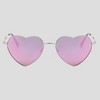 Anna-Kaci Women's Stylish Heart-Shaped Polarized Sunglasses UV400 Protection for Outdoor Activities - 2 of 4