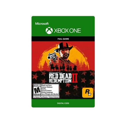 Red Dead Redemption 2 Xbox One, download code 