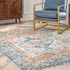 Nuloom Brynn Petalled Medallion Indoor Area Rug, 4' x 6', Beige - 2 of 4