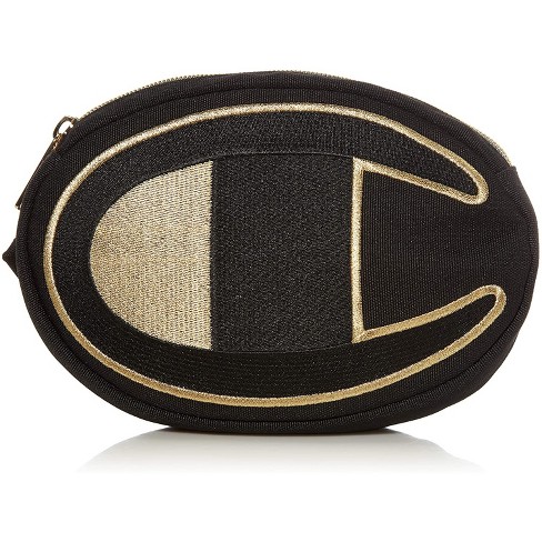 Black and gold 2025 champion fanny pack