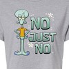 Women's - SpongeBob SquarePants - No Just No Cropped Graphic T-Shirt - 2 of 4