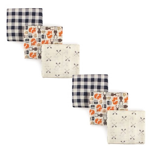 Hudson baby muslin sales swaddle blankets foxes