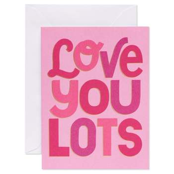 10ct Blank Note Cards 'Love You Lots'