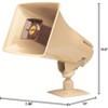 Valcom Paging Horn 5 Watt Model V1030C Beige Vehicle Electronics Accessories - 2 of 2