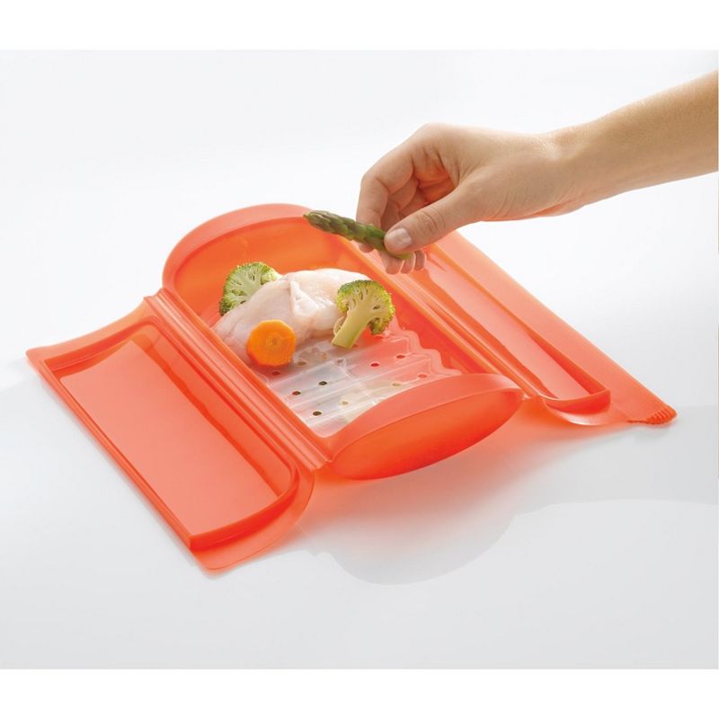 Lekue Steam Case with Tray for 1 to 2 Person, 2 of 3
