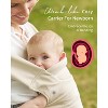 GROWNSY Baby Carrier Newborn to Toddler, Cozy Baby Wraps Carrier, Ergonomic Baby Carrier with Head Support, Cream - 2 of 4
