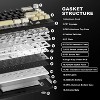 YUNZII AL66 Mechanical Keyboard,65% Knob Control Aluminum Gaming Keyboard,Gasket Mounted RGB Keyboard(Milk Switch, Black) - 3 of 4