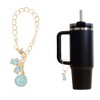 Unique Bargains Chain Bow Water Cup Pendant 1 Pc - 3 of 4