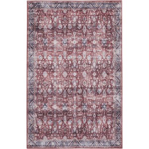 Nourison Washable Brilliance Bordered Vintage Indoor Rug - 1 of 4