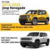Roof Rack Cross Bars, Compatible with 2015-2022 Jeep Renegade - Rooftop Bars for Cargo, Kayak, Bike - 3 of 4