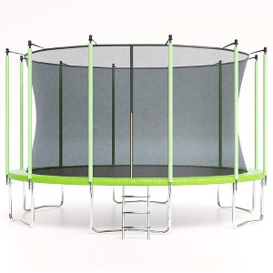 Trampoline, 10FT 12FT 14FT 16FT Trampolines for Kids & Adults - 1 of 4