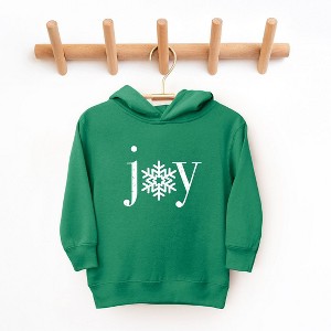 The Juniper Shop Joy Snowflake Toddler Graphic Hoodie - 1 of 3
