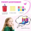 Costway 4-in-1 Kids Princess-themed Bouncer with Slide Basketball Hoop With 480W/520 Blower/Without Blower - 2 of 4