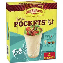 Old El Paso Tortilla Pockets Kit  -12.4oz