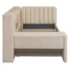 GDFStudio Robert Twin Size Multifunctional Storage Upholstered Daybed with Drawers and Shelves - 4 of 4