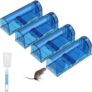 CTB Dealz Humane Mouse Trap – Reusable No-Kill Mouse Catcher, Safe for Pets & Kids – Indoor & Outdoor Use - 1 of 4