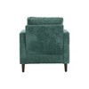 NicBex Modern Convertible Accent Chair with Side Pocket, Foldable Wood Sofa Bed with 3 Pillows for Living Room, Bedroom - 4 of 4