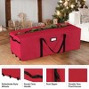 Hastings Home Storage Bag for 12-ft Artificial Trees - Canvas Duffel with Wheels - 3 of 4