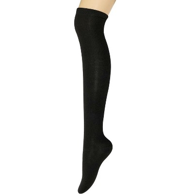 Wrapables Women's Two-Tone Knee High Boot Socks - image 4