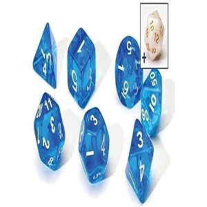 Sirius XM a Dice MagVision Translucent Blue Resin Dice Set, Game - 1 of 2