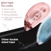 Itopfox 12 Pack Scrapbook Tape, Double Sided Adhesive Roller for Crafts, Glue Runner for Scrapbooking Journal Supplies, School Office Teacher Supply - 2 of 4