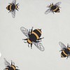 Saro Lifestyle Charming Bumble Bee Outdoor Pillow with Poly Fill, 18"x18", Off-White - 3 of 4