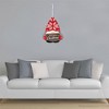 Big Dot of Happiness Christmas Gnomes - Hanging Porch Holiday Party Outdoor Decorations - Front Door Decor - 1 Piece Sign - 3 of 4