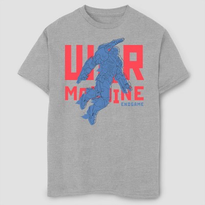 Boys Marvel Text Pop Machine Short Sleeve Graphic T Shirt Athletic Heather Target - team rocket shirt black female roblox