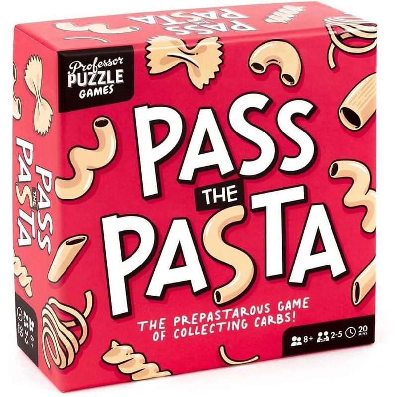 Professor Puzzle USA, Inc. Pass The Pasta | Family Board Game of Strategy and Shape Collection, 2 of 5