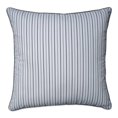 Outdoor/Indoor Oversized Throw Pillow Austin Pewter/Nash Pewter Gray - Pillow Perfect