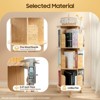 YIYIBYUS 3 Tiers 4-Side Revolving Bookcase Rotating Bookshelf Tower - 4 of 4