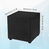 Unique Bargains Polyester Washable Stretch Thick Stool Protective Covers - 2 of 4