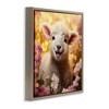Stupell Industries Lamb in Flower Meadow, 25" x 25" - 3 of 4