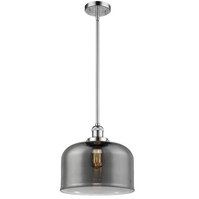 Bell - 1 Light Mini Pendant In Industrial Style-13 Inches Tall and 12 Inches Wide