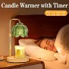 FAAYFIAN Adjustable Candle Warmer Lamp with Timer,Wood Base Metal Shade,Birthday Gifts for Women Mom - 3 of 4