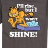 Men's - Garfield - Rise But Won't Shine Short Sleeve Graphic T-Shirt - 2 of 4