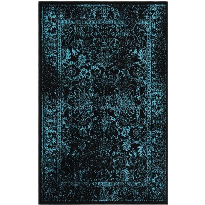 black/teal