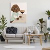 Stupell Industries Dog with Espresso Martini Canvas Wall Art - 2 of 4